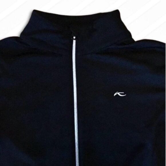 KJUS Mirra CL Ladies Quick Dry Thermal Jacket High Neck Full Zip Black Workout L - Picture 3 of 11